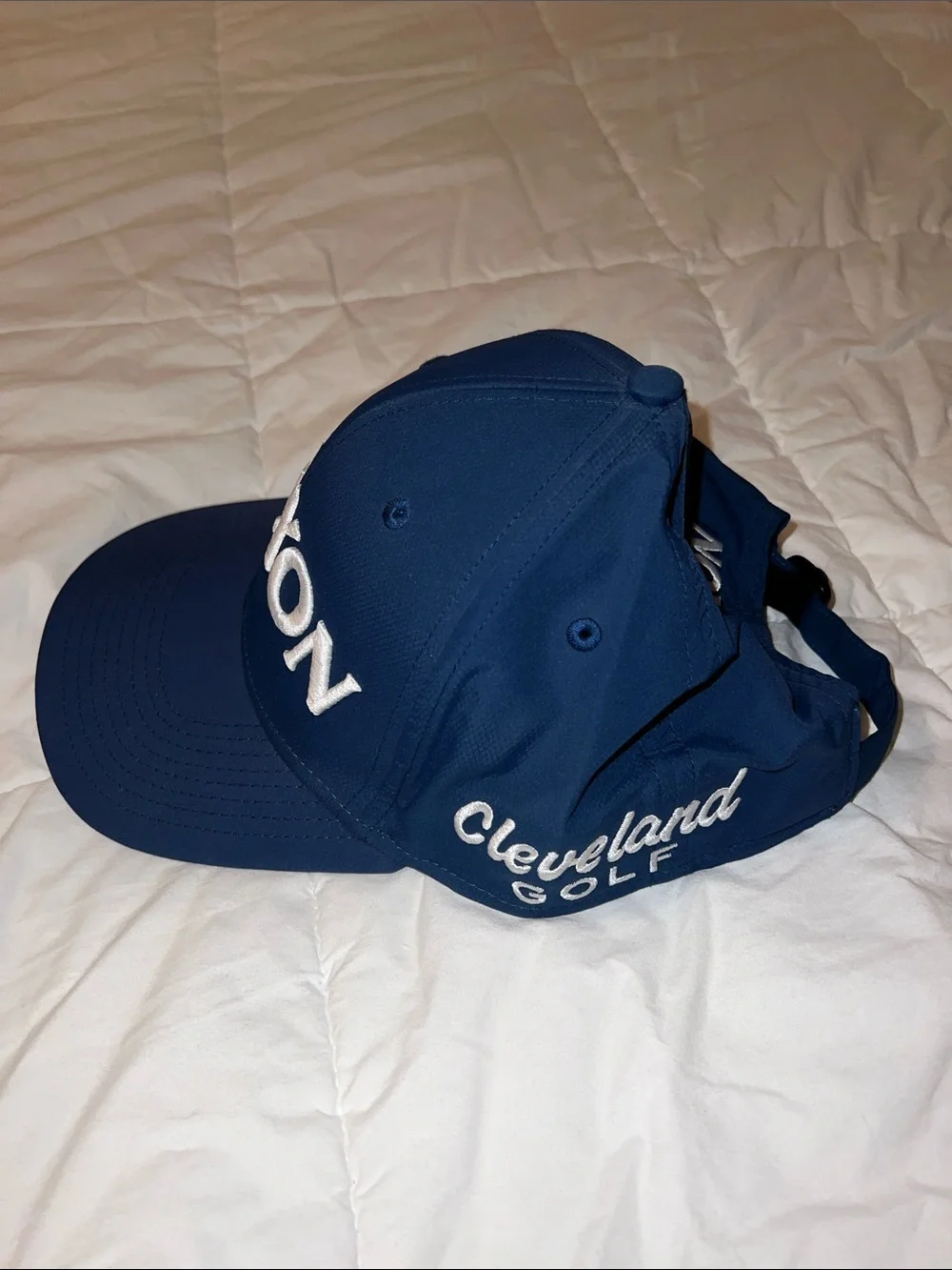 Srixon Men's Navy Baseball Cap with White Embroidery
